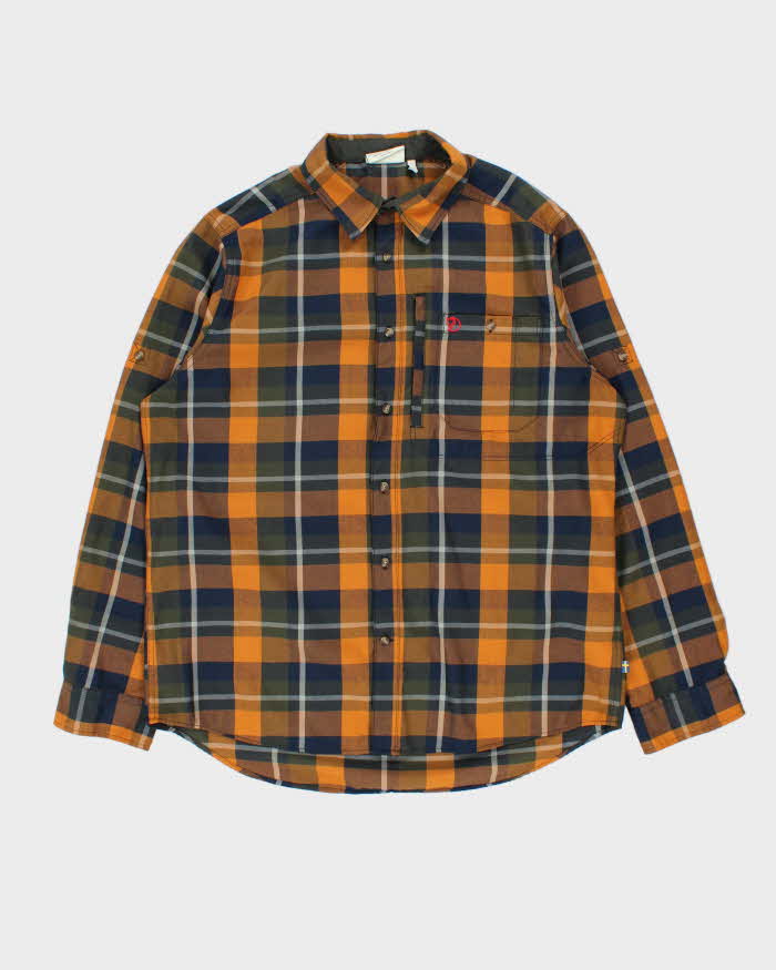 Vintage Fjall Raven Check Long Sleeve Shirt - XL