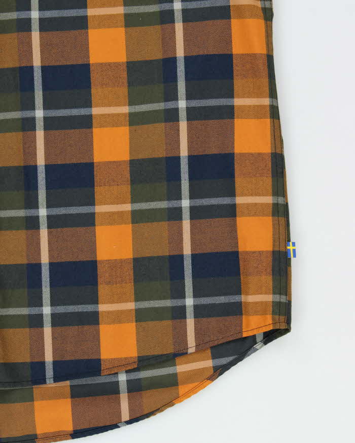 Vintage Fjall Raven Check Long Sleeve Shirt - XL