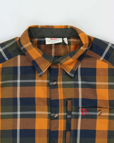 Vintage Fjall Raven Check Long Sleeve Shirt - XL
