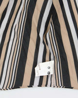 Vintage Y2K 00s Dolce &amp; Gabbana Striped Sheer Cotton Long Sleeve Shirt - L