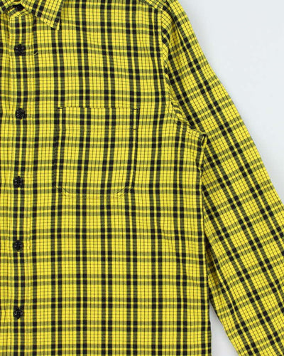 Vintage Diesel Only The Brave Print Flannel Long Sleeve Shirt - L