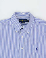 Vintage Ralph Lauren Stripe Long Sleeve Shirt - XL