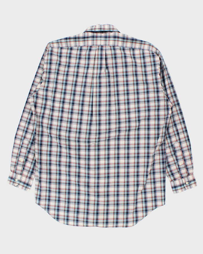 Vintage 1990s Polo Ralph Lauren Blake Plaid Oversized Long Sleeve Shirt - M
