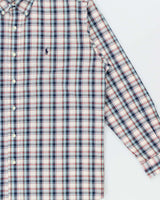 Vintage 1990s Polo Ralph Lauren Blake Plaid Oversized Long Sleeve Shirt - M