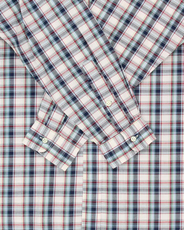 Vintage 1990s Polo Ralph Lauren Blake Plaid Oversized Long Sleeve Shirt - M
