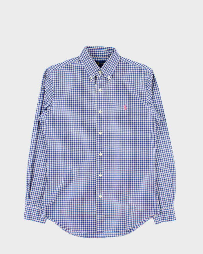 Vintage Polo Ralph Lauren Plaid Long Sleeve Shirt - S
