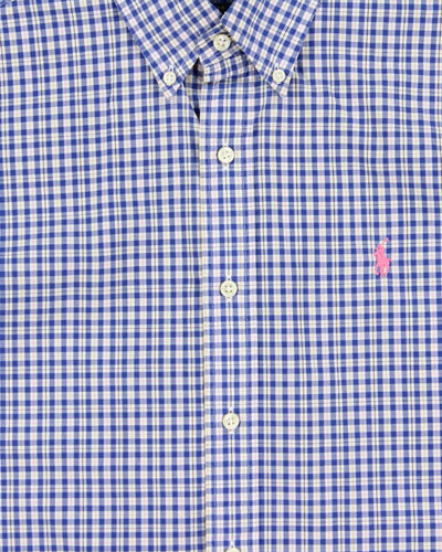 Vintage Polo Ralph Lauren Plaid Long Sleeve Shirt - S