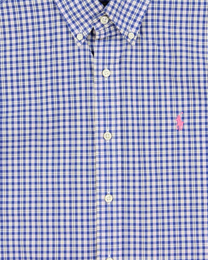 Vintage Polo Ralph Lauren Plaid Long Sleeve Shirt - S