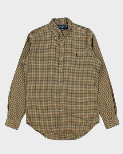 Vintage 00s Polo Ralph Lauren Gingham Classic Fit Long Sleeve Shirt - S