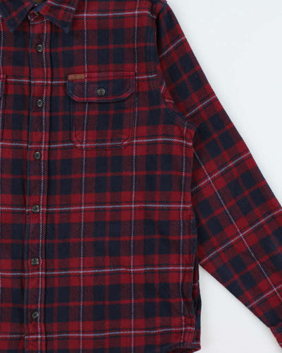 Vintage 00s Orvis Plaid Heavyweight Flannel Long Sleeve Over Shirt - L