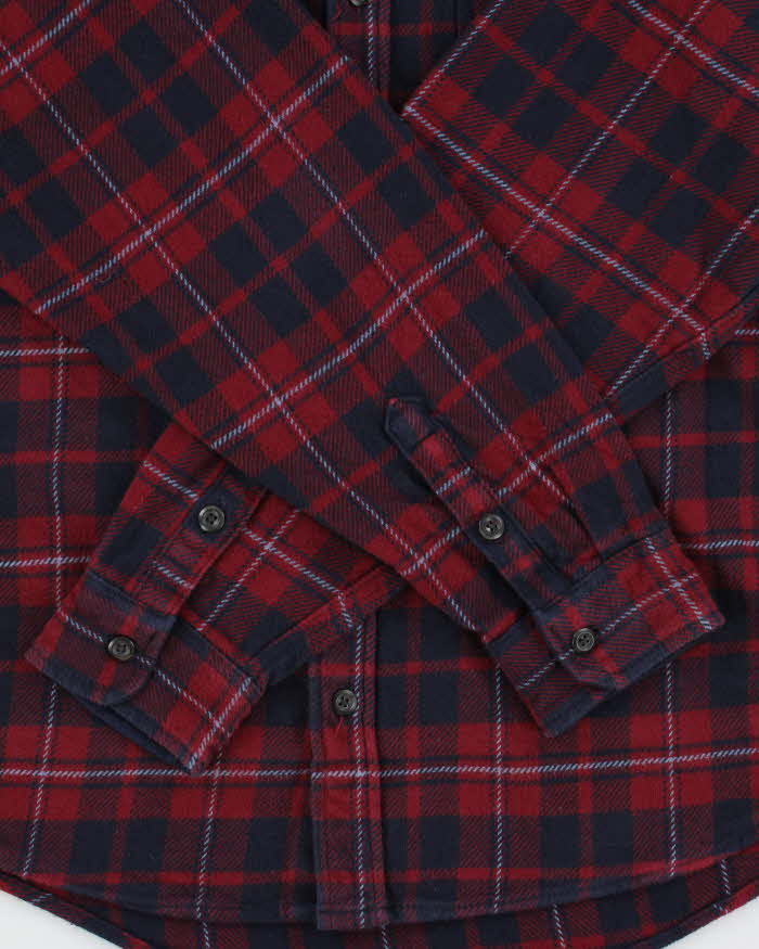 Vintage 00s Orvis Plaid Heavyweight Flannel Long Sleeve Over Shirt - L