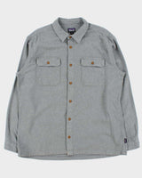 Vintage Patagonia Organic Cotton Long Sleeve Flannel Shirt - XL