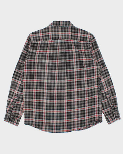 Vintage Eddie Bauer Plaid Long Sleeve Flannel Shirt - M