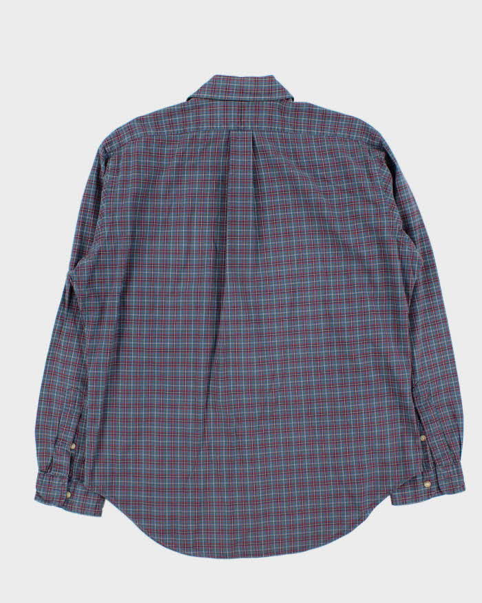 Vintage 00s Polo Ralph Lauren Plaid Classic Fit Long Sleeve Shirt - L