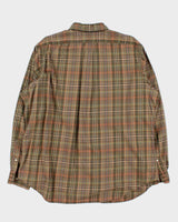 Vintage 1990s Polo Ralph Lauren Plaid Oversized Long Sleeve Shirt - XL