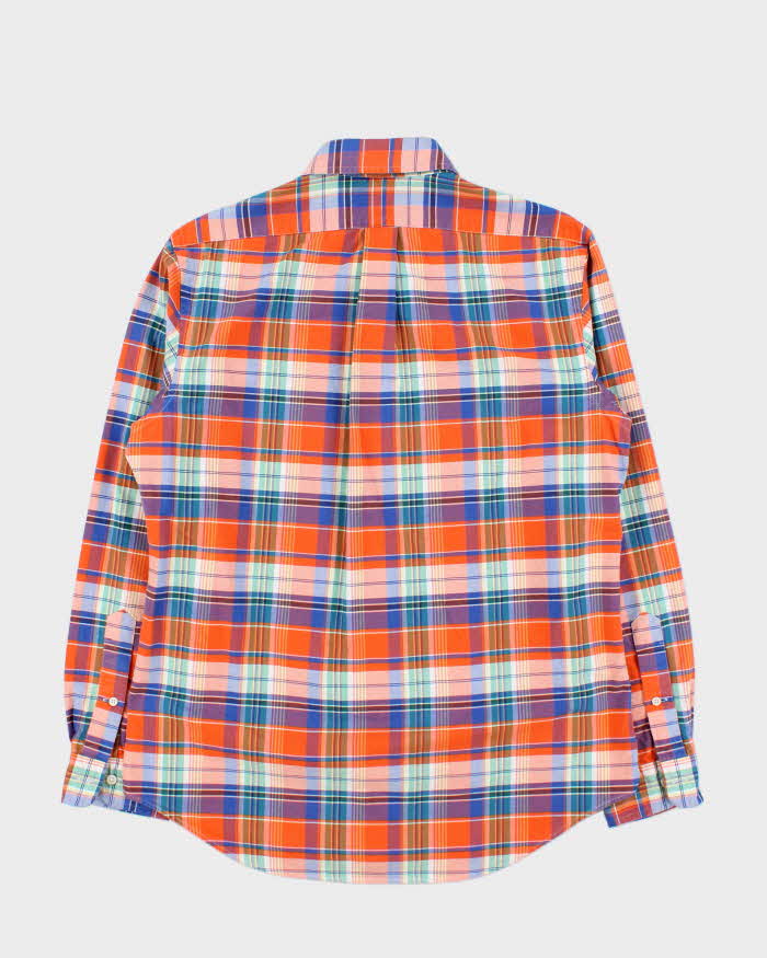 Vintage Polo Ralph Lauren Plaid Long Sleeve Flannel Shirt - M