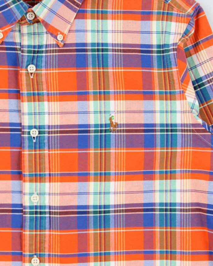 Vintage Polo Ralph Lauren Plaid Long Sleeve Flannel Shirt - M