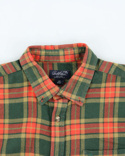 Vintage 00s Arnold Palmer Plaid Long Sleeve Flannel Shirt - L