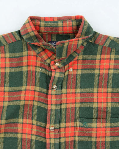 Vintage 00s Arnold Palmer Plaid Long Sleeve Flannel Shirt - L