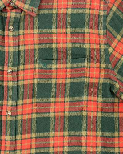 Vintage 00s Arnold Palmer Plaid Long Sleeve Flannel Shirt - L