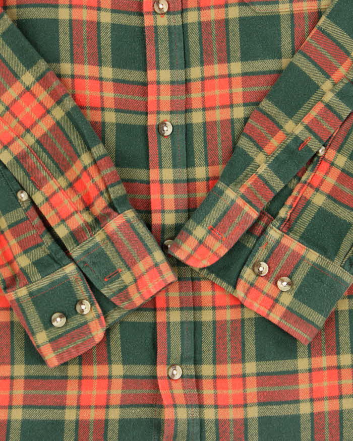 Vintage 00s Arnold Palmer Plaid Long Sleeve Flannel Shirt - L