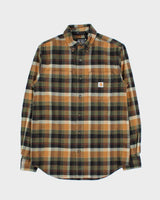 Vintage Carhartt Plaid Relaxed Fit Oversized Long Sleeve Flannel Shirt - S