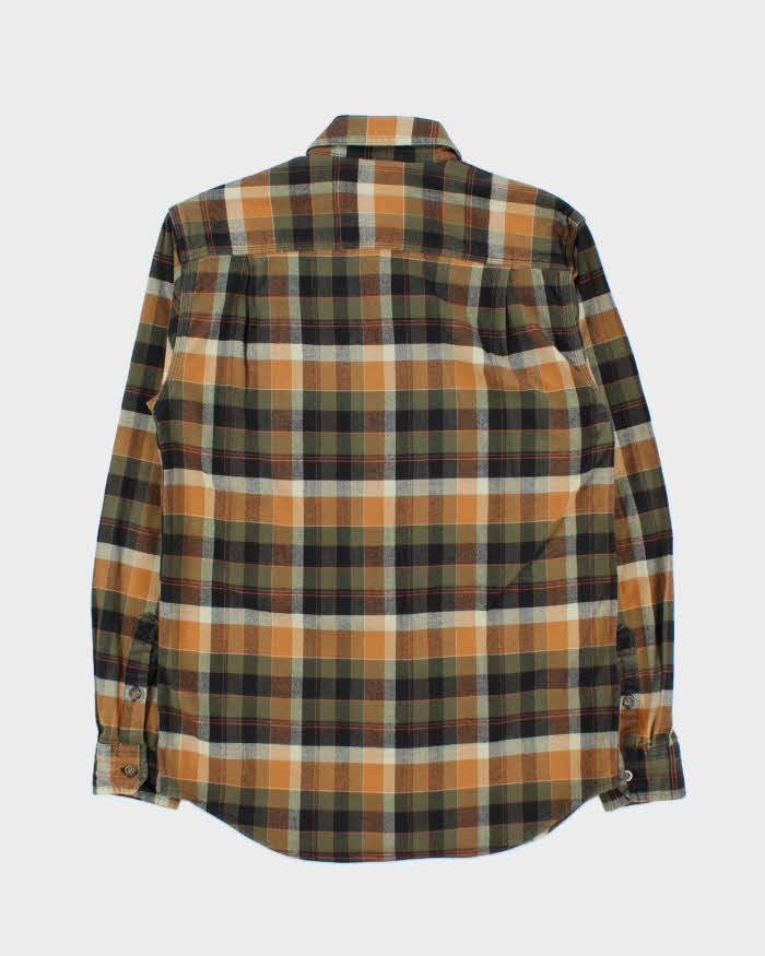 Vintage Carhartt Plaid Relaxed Fit Oversized Long Sleeve Flannel Shirt - S
