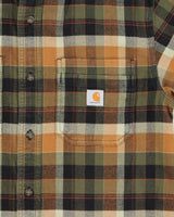 Vintage Carhartt Plaid Relaxed Fit Oversized Long Sleeve Flannel Shirt - S