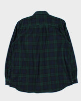 Vintage 00s L.L.Bean Tartan Long Sleeve Oversized Flannel Shirt - L