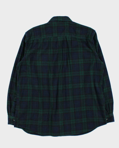 Vintage 00s L.L.Bean Tartan Long Sleeve Oversized Flannel Shirt - L
