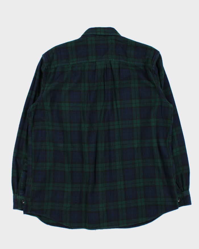 Vintage 00s L.L.Bean Tartan Long Sleeve Oversized Flannel Shirt - L