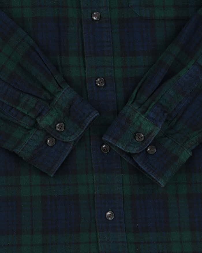 Vintage 00s L.L.Bean Tartan Long Sleeve Oversized Flannel Shirt - L