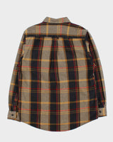 Vintage Orvis Heavyweight Plaid Long Sleeve Flannel Over Shirt - L
