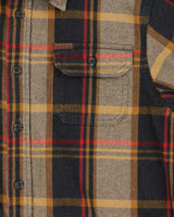 Vintage Orvis Heavyweight Plaid Long Sleeve Flannel Over Shirt - L