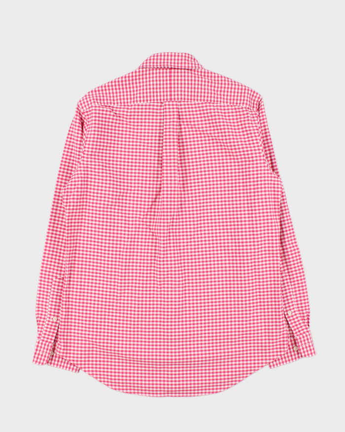 Vintage Polo Ralph Lauren Gingham Oversized Long Sleeve Shirt - M