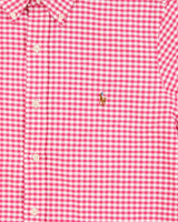 Vintage Polo Ralph Lauren Gingham Oversized Long Sleeve Shirt - M