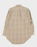 Vintage 1980s Polo Ralph Lauren Plaid Oversized Long Sleeve Shirt - L