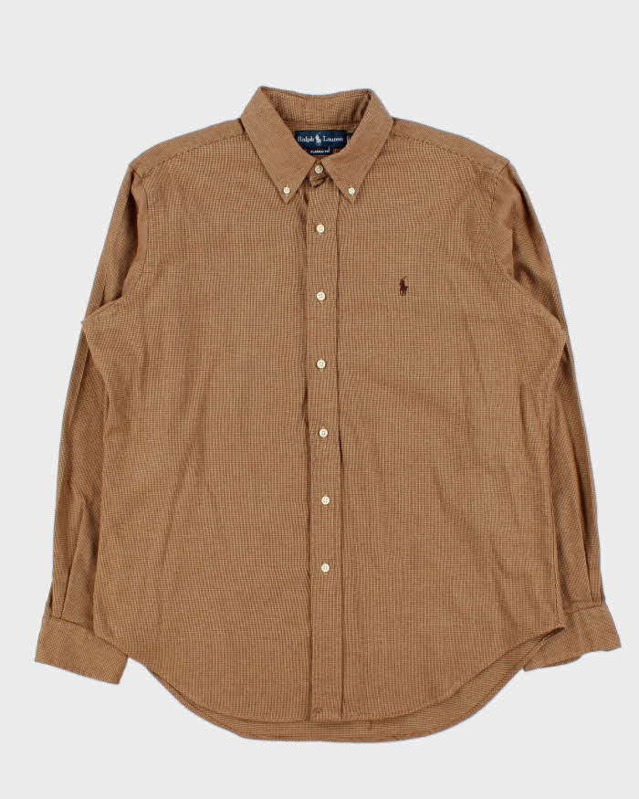 Vintage 00s Polo Ralph Lauren Heavyweight Oversized Long Sleeve Flannel Shirt - L