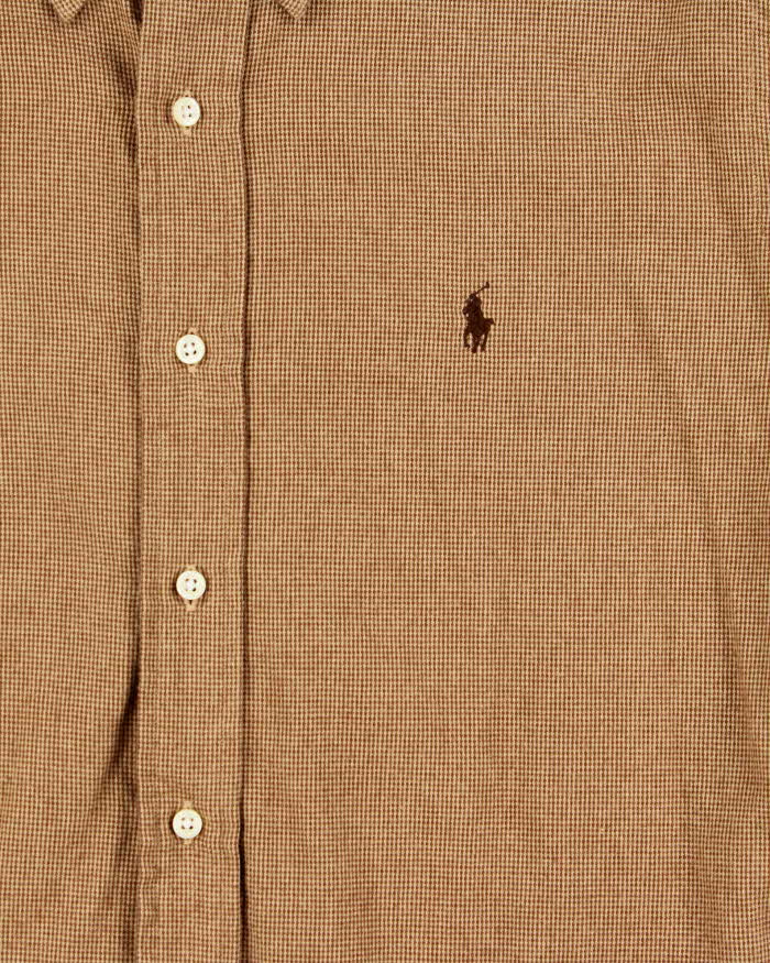 Vintage 00s Polo Ralph Lauren Heavyweight Oversized Long Sleeve Flannel Shirt - L