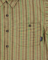 Vintage 1990s Patagonia Striped Oversized Long Sleeve Flannel Shirt - S