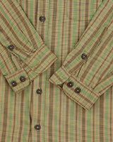 Vintage 1990s Patagonia Striped Oversized Long Sleeve Flannel Shirt - S