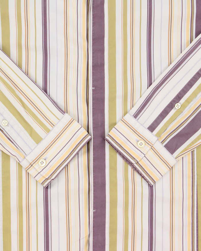Vintage Y2K 00s Takeo Kikuchi Japan Striped Long Sleeve Shirt - L
