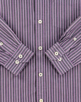 Vintage Y2K 00s Sissy Kansai Yamamoto Jeans Striped Long Sleeve Shirt - L