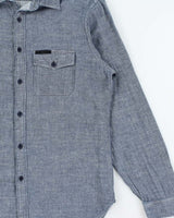 Vintage 00s Burberry Brit Soft Denim Long Sleeve Shirt - L