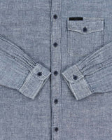 Vintage 00s Burberry Brit Soft Denim Long Sleeve Shirt - L