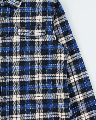 Vintage Orvis Heavyweight Plaid Flannel Over Shirt - L