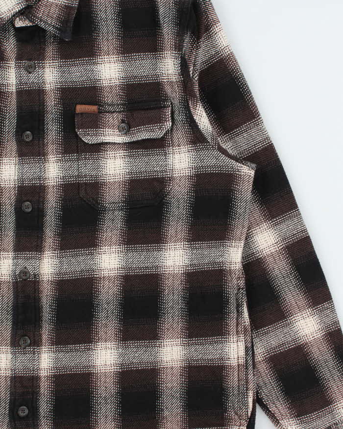 Vintage Orvis Heavyweight Plaid Flannel Over Shirt - L