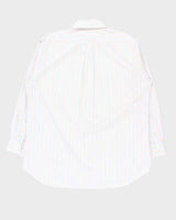 Vintage Y2K 00s Burberry Striped Long Sleeve Smart Shirt - XXL