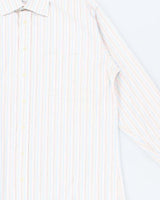 Vintage Y2K 00s Burberry Striped Long Sleeve Smart Shirt - XXL