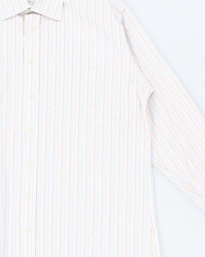 Vintage Y2K 00s Burberry Striped Long Sleeve Smart Shirt - XXL